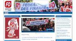 Desktop Screenshot of financesfo.fr